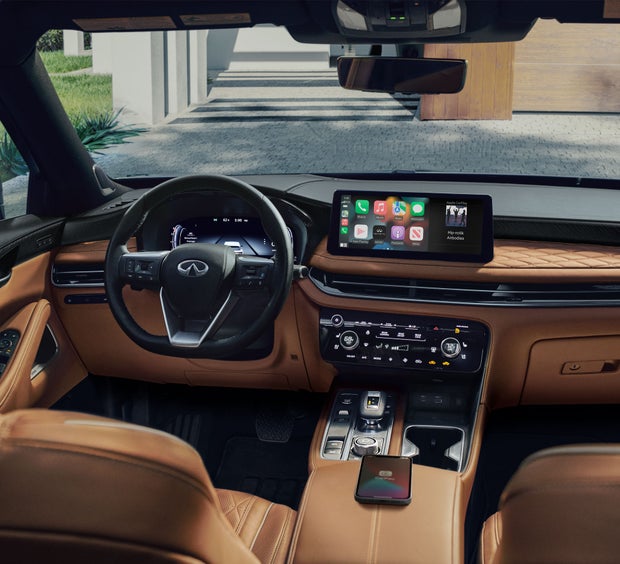 2024 INFINITI QX60 Key Features - Wireless Apple CarPlay® integration | Daytona INFINITI in Daytona Beach FL